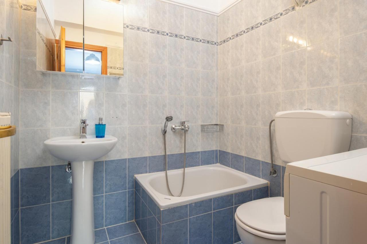 Family House Nikos 2 Apartman Szikiá Kültér fotó